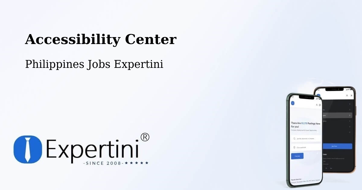 Accessibility Statement – Salaza - Philippines Jobs Expertini
