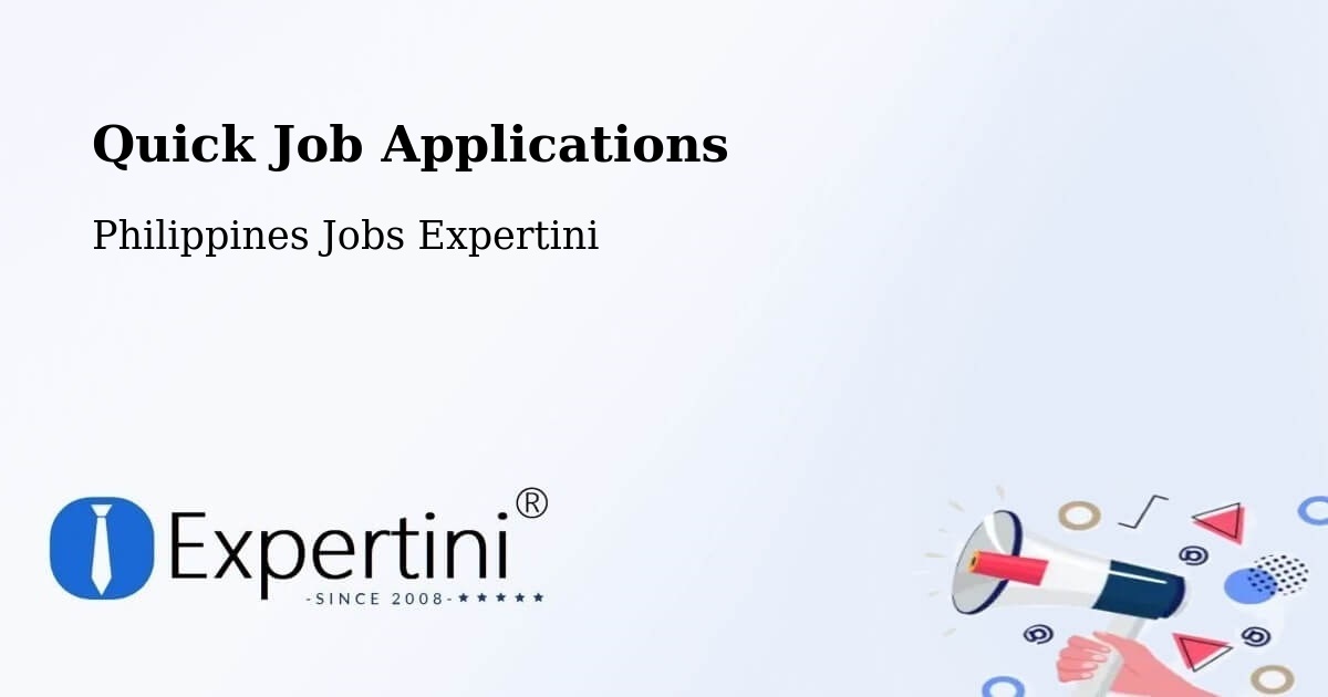 Quick Apply Feature – Salaza - Philippines Jobs Expertini